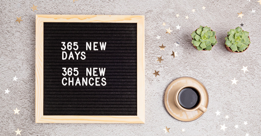 "365 Days" written on a board