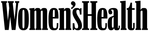 Black 'Women's Health' logo on a white background